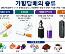 “향 때문에 덜 위험?”…청소년 노린 가향담배