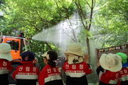 티웨이항공·산림청, 어린이와 함께 산불 진화 체험!