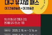 대구, ‘대구뮤지엄패스’ 도입… 시각예술 중심지로 도약