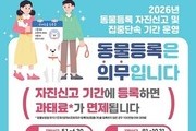반려견 등록 단속, 7월부터 본격 시행한다